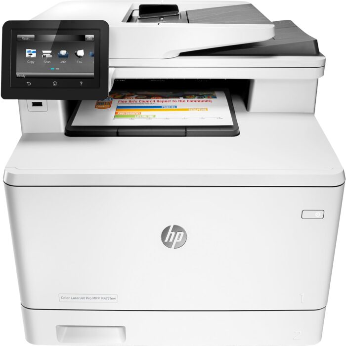 پرینتر چندکاره لیزری رنگی اچ پی مدل LaserJet Pro MFP M477fnw