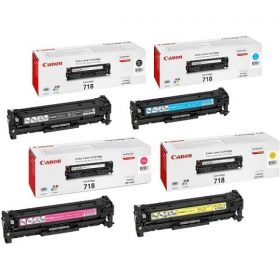 کارتریج تونر کانن چهار رنگ Canon 718