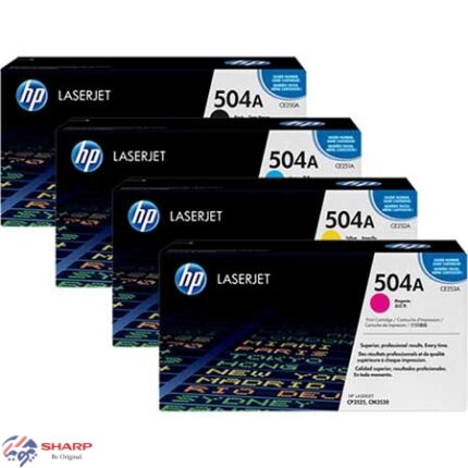 کارتریج تونر اچ پی چهار رنگ HP-504A (3525)