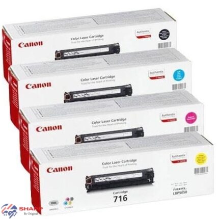 کارتریج تونر کانن چهار رنگ Canon 716