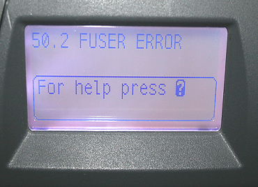 50.x - Fuser Error