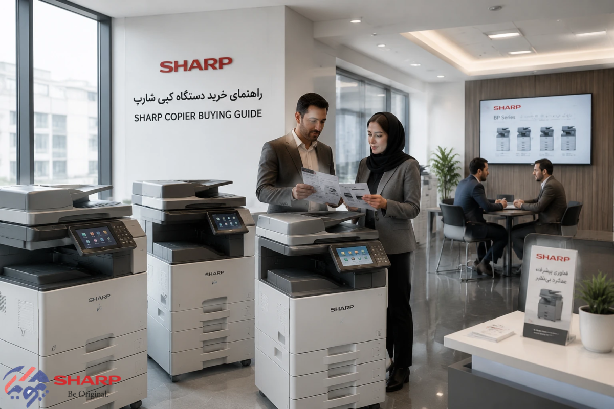 راهنمای کامل خرید دستگاه کپی شارپ برای شرکت‌ها و ادارات